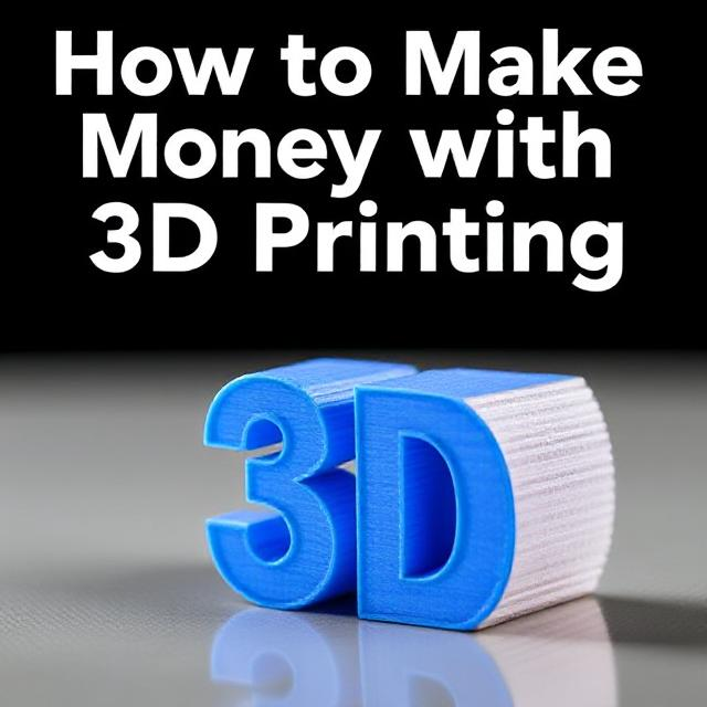 How to Make Money with 3D Printing
